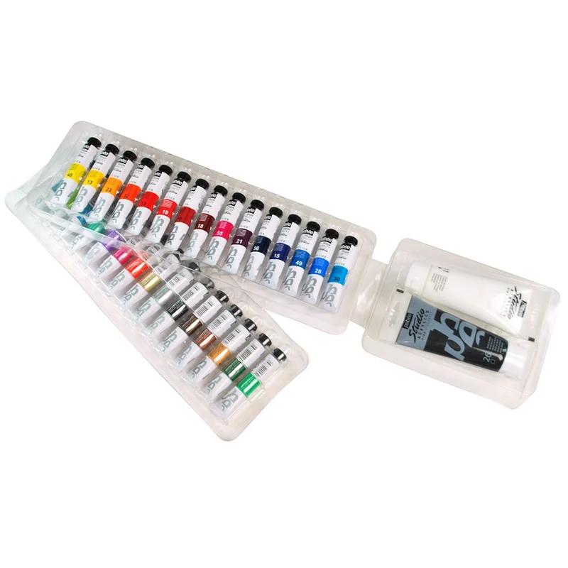 Pebeo - Studio Acrylics 30x 20ml + 2x100ml Tube set
