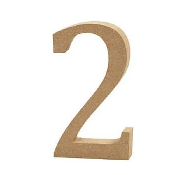 Create Craft - MDF Number 13cm - 2