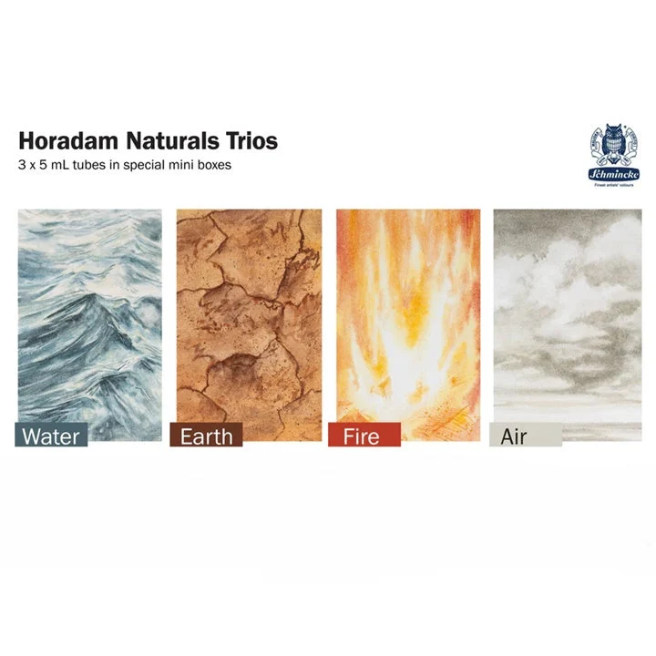 HORADAM Naturals Trio Earth Watercolor Set of 3 x 5 ml