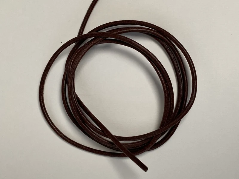 Rundriemen aus Rindleder 2 mm