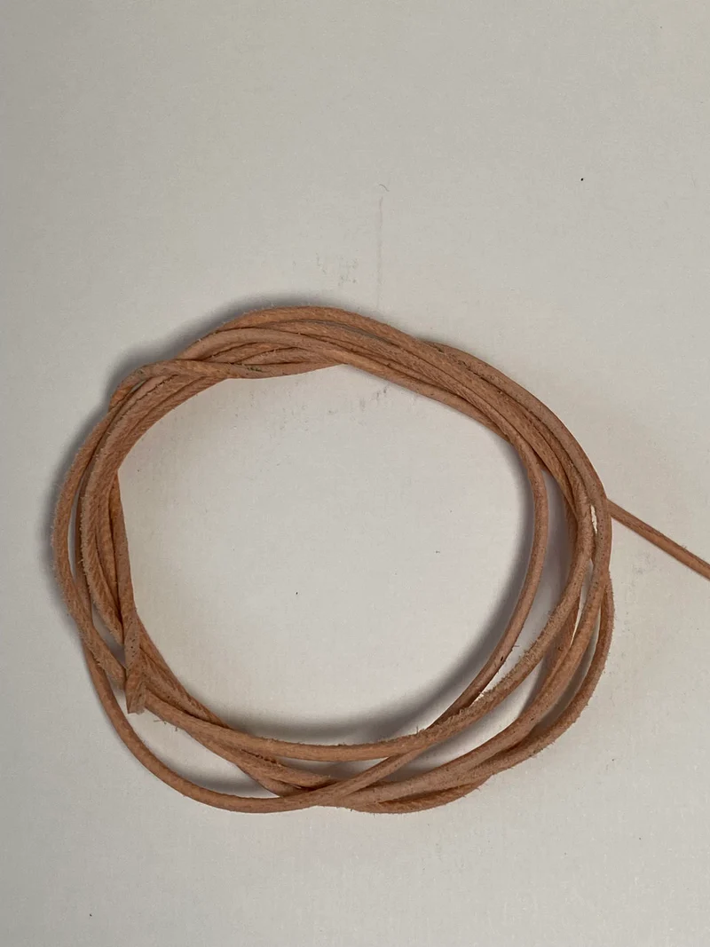 Rundriemen aus Rindleder 2 mm
