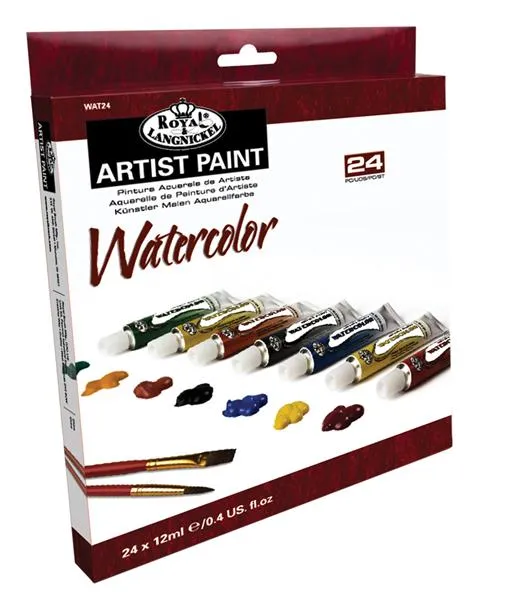 ARTIST Watercolors 24x12 ml