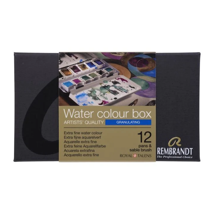 Rembrandt Granulating Watercolors Set of 12 Pans
