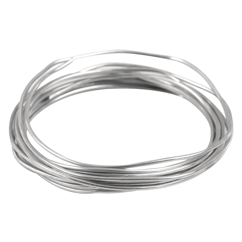 Aluminiumdraht Silber - Basteldraht - flexibel, formstabil und leicht zu biegen