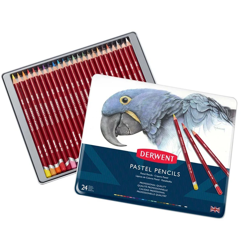 Derwent - Pastel Pencil - 24 Tin