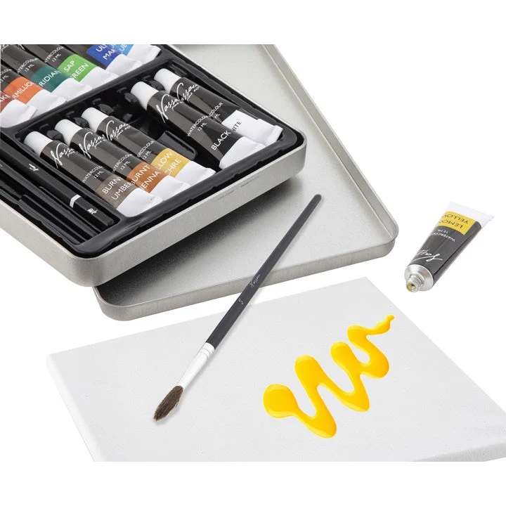 Nassau Fine Art Watercolors Set, 16-Piece