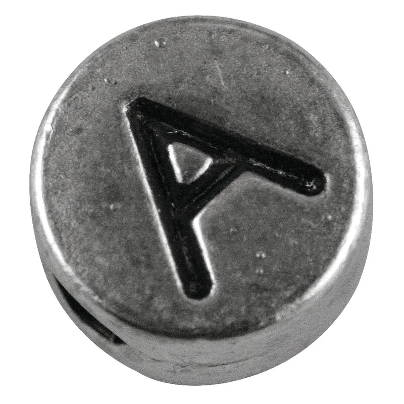 Buchstaben aus Metall silber