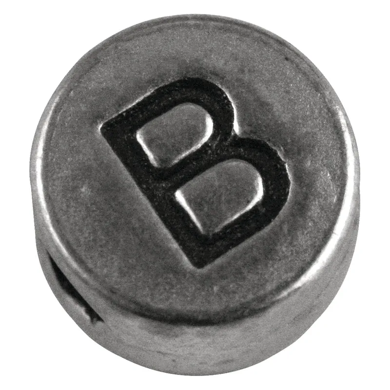 Buchstaben aus Metall silber