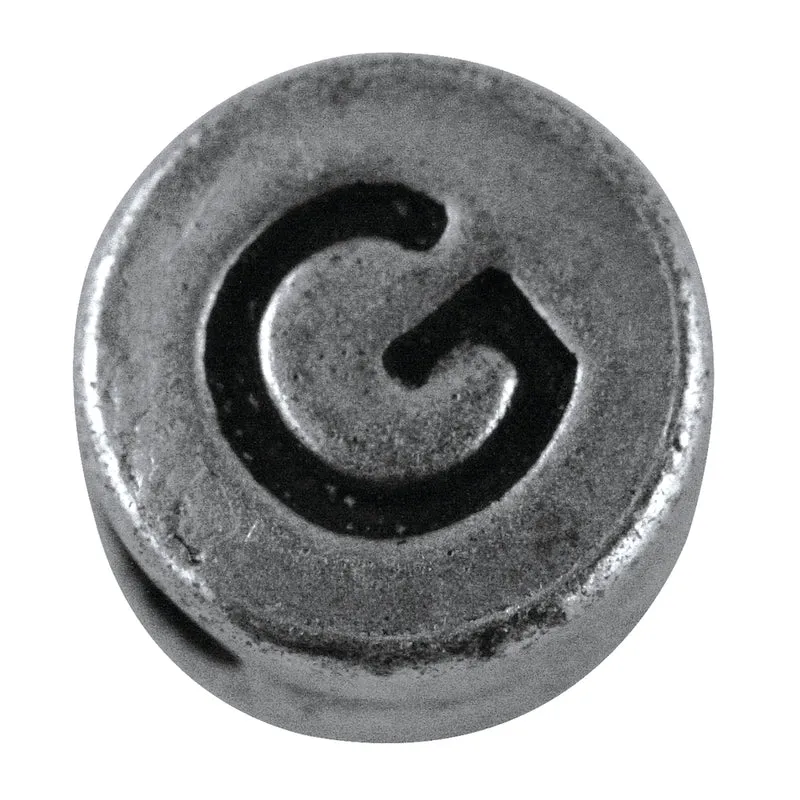 Buchstaben aus Metall silber