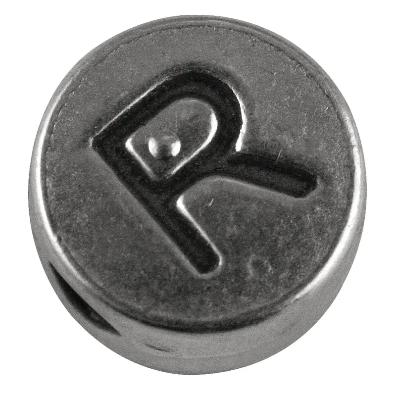 Buchstaben aus Metall silber