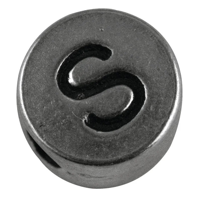Buchstaben aus Metall silber
