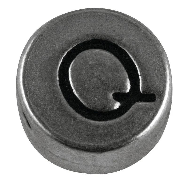 Buchstaben aus Metall silber