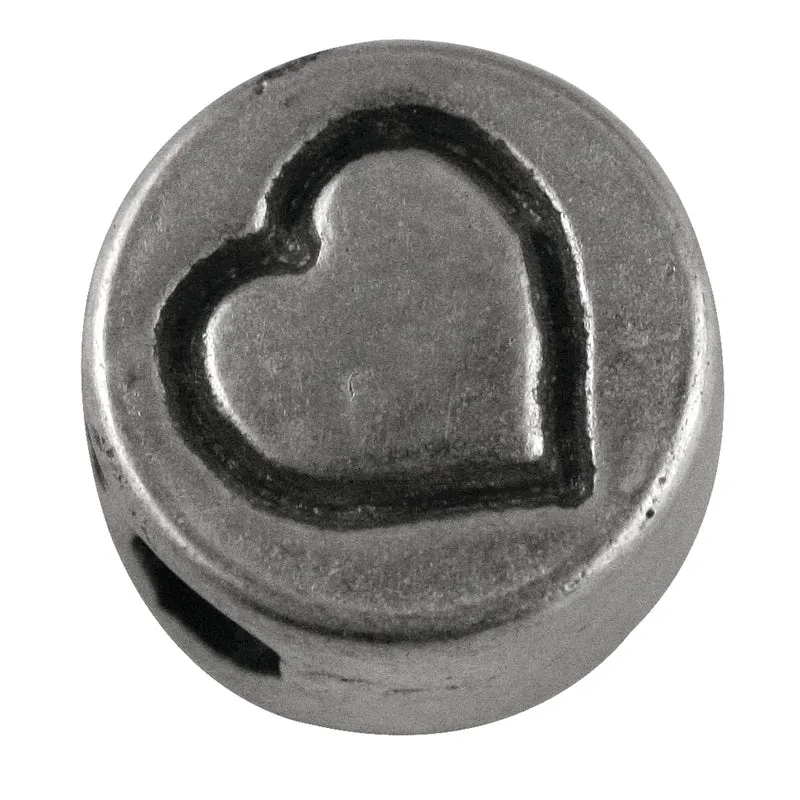 Buchstaben aus Metall silber