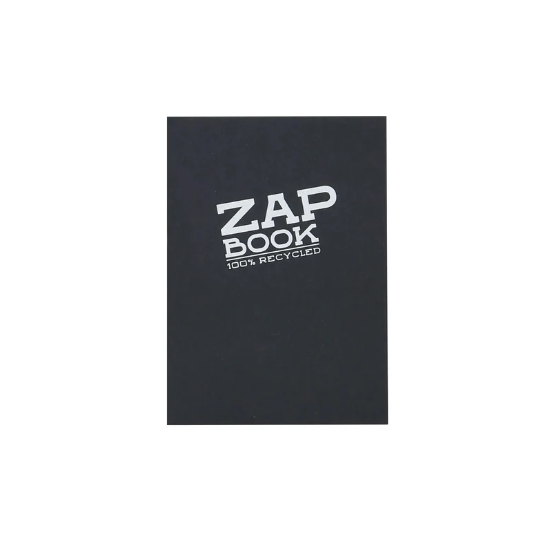 CLAIREFONTAINE Skizzenblock Zap Book 80 g/m² - 160 Blatt, A6 – A5