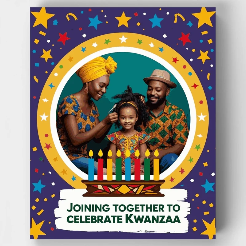 Kwanzaa Celebration - Paint by Numbers Kit