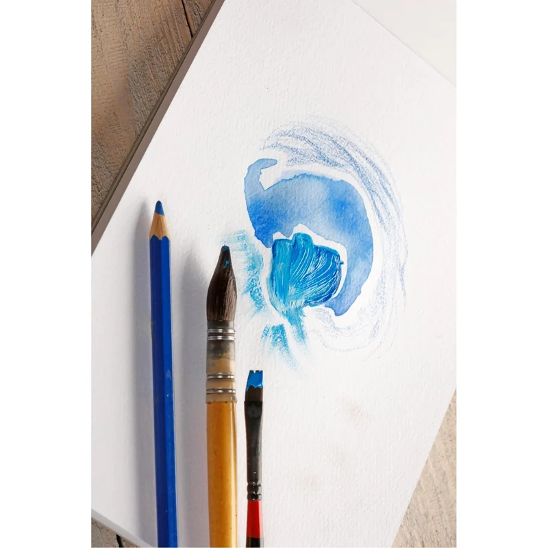 Mix Media blok CLAIREFONTAINE Paint'On a grain 250 g/m² A6 - 15 listov
