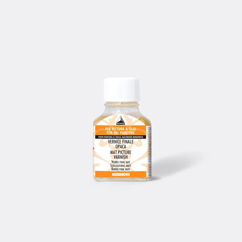 Vernice finale opaca per pittura a olio MAIMERI 75 ml