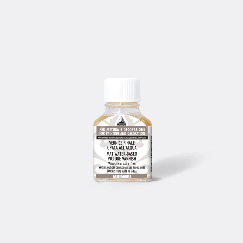 Schlusslack auf Wasserbasis MAIMERI – matt, 75 ml