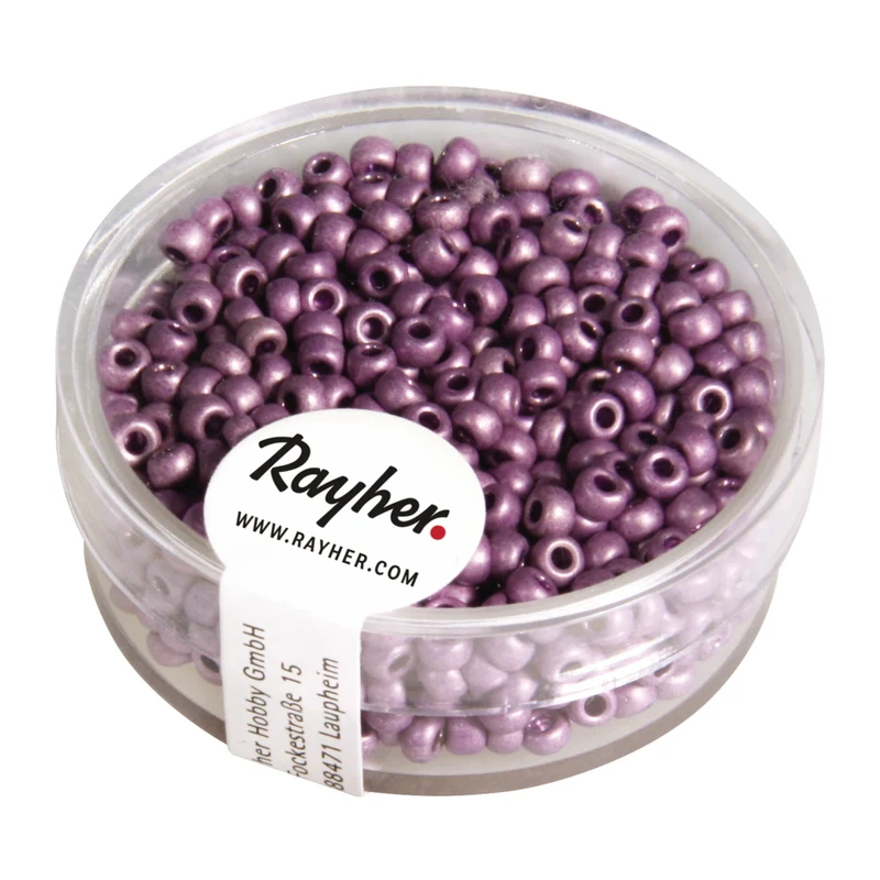 Rocailles metallic 2,6 mm ø