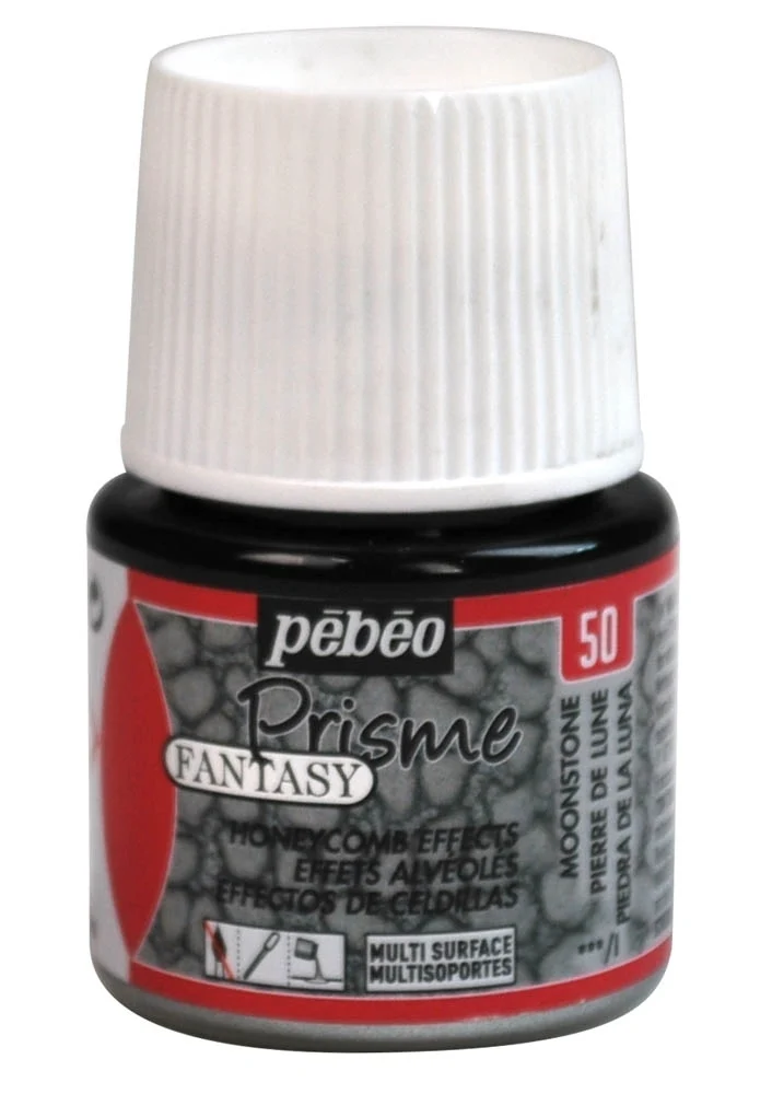 Pebeo - Fantasy Prisme - Honeycomb Effect - Moonstone - 45ml