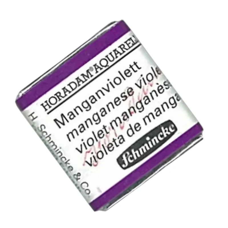 Schmincke HORADAM Aquarellfarbe 1/2 Näpfchen № 474 Manganviolett