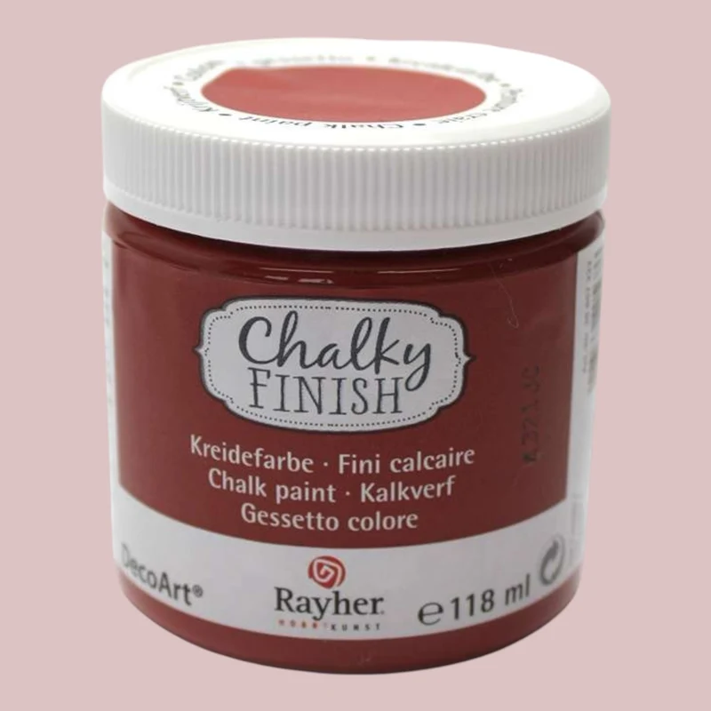 Rayher Chalky-Finish Kreidefarbe – Rost