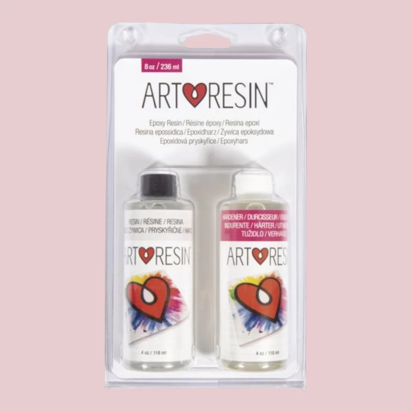 Rayher Art Resin Epoxyharz – 2 x 118 ml (4 oz) – SB-Blister, 2 Flaschen