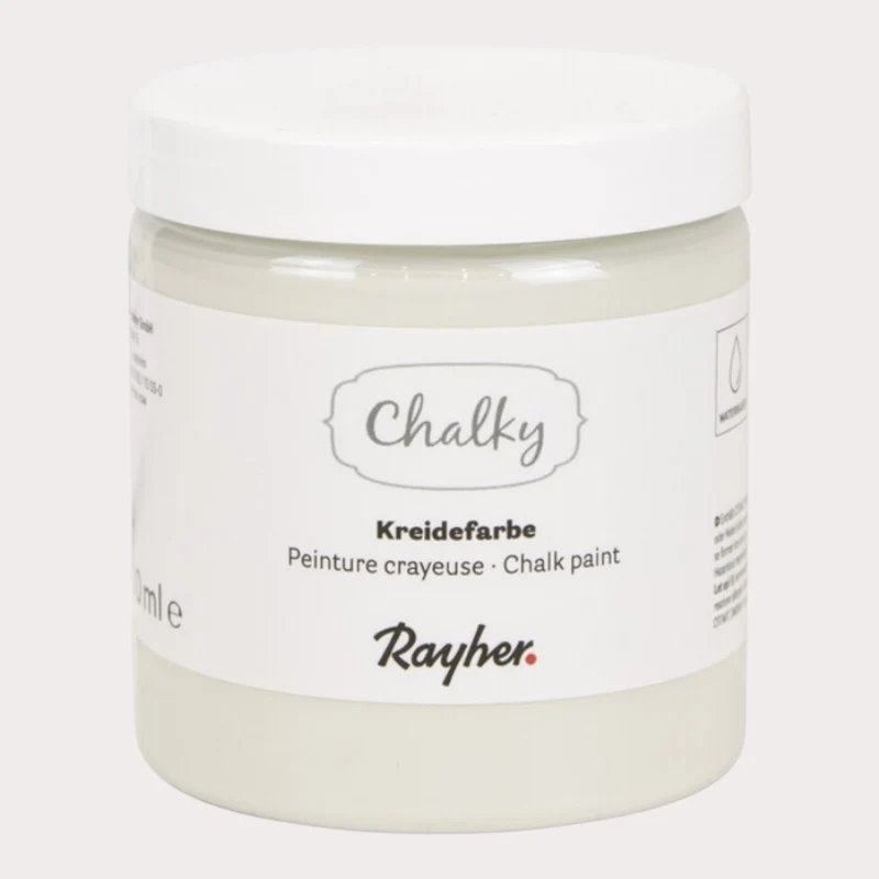 Rayher Chalky-Finish Kreidefarbe – Nebelgrau