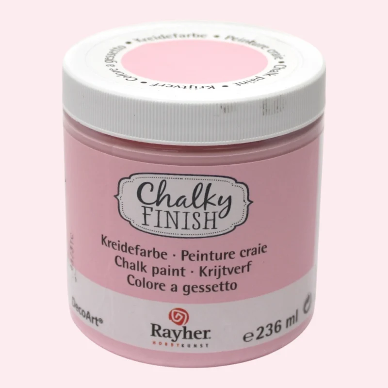 Rayher Chalky-Finish Kreidefarbe – Rosé
