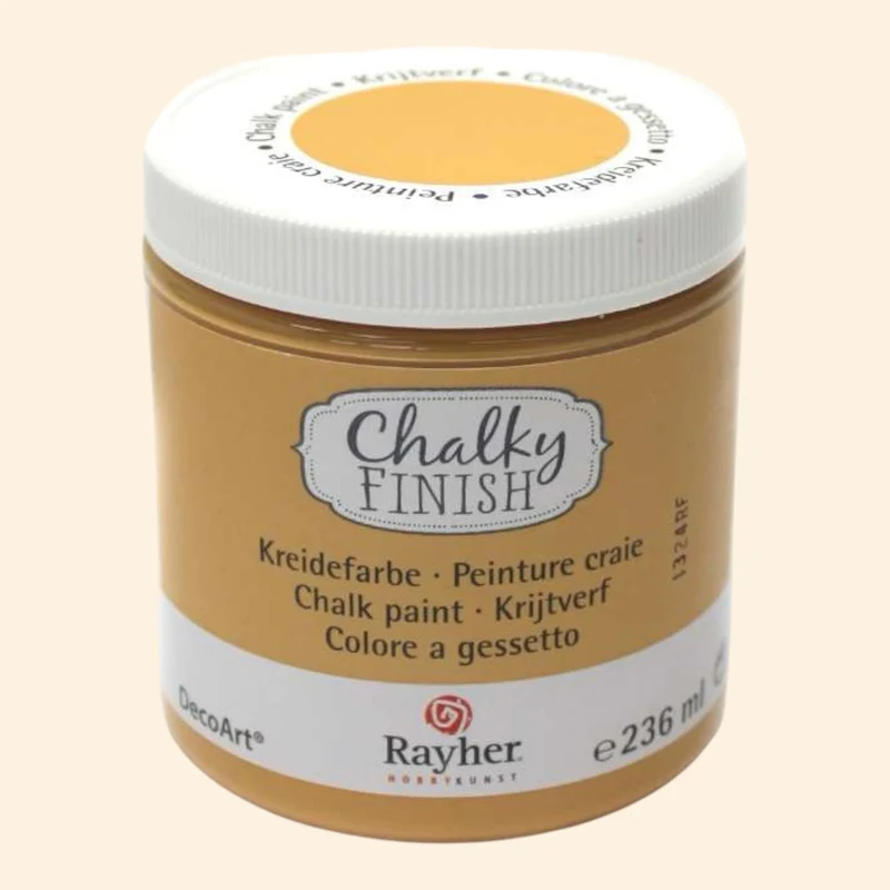 Rayher Chalky-Finish Kreidefarbe – Mirabelle