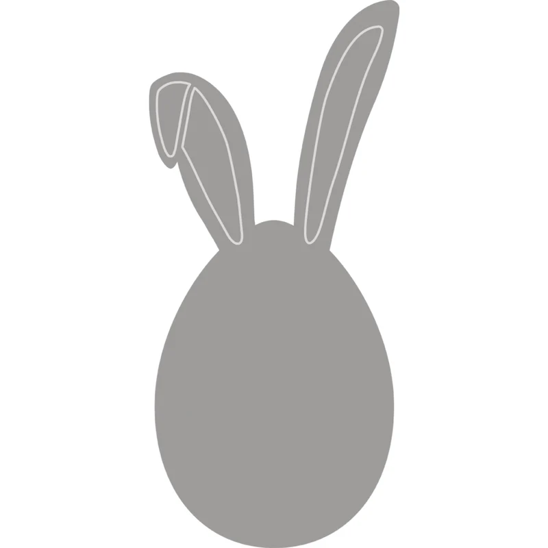 Stanzschablone Osterhasen