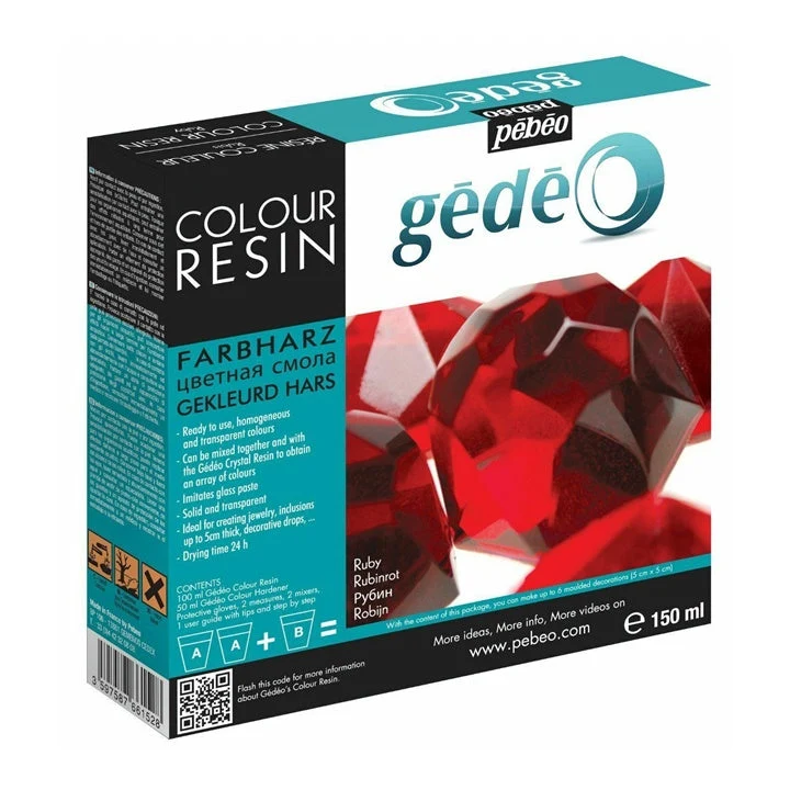 Pebeo Gedeo Colored Crystal Resin 150 ml