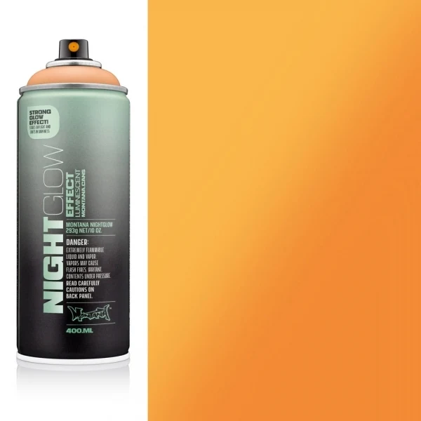 Montana - NightGlow EFFECT - 400ml - Luminous Orange NG2000