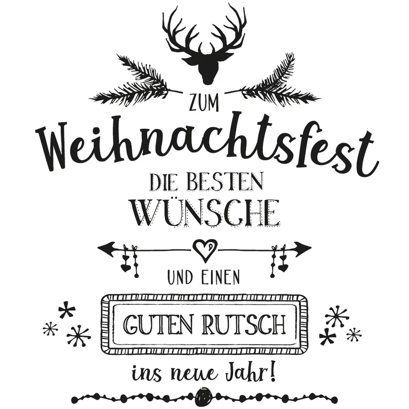 Stempel Weihnachtsfest