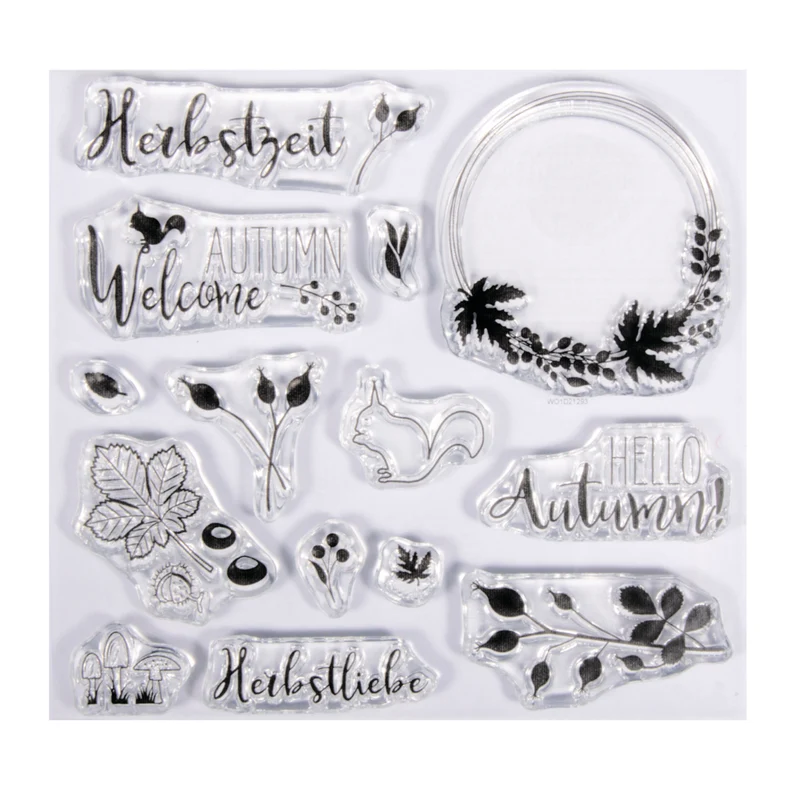 Clear Stamps Herbst