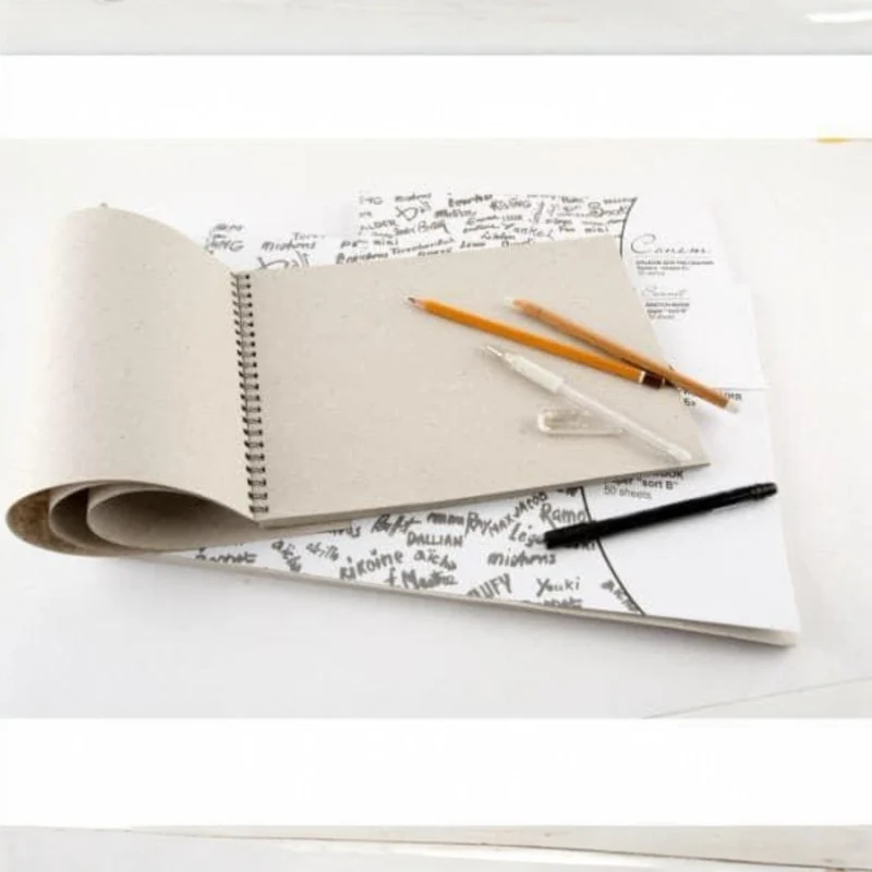 Sonnet Skizzenblock 26x38 cm – B-Sorte Grau für kreative Arbeiten