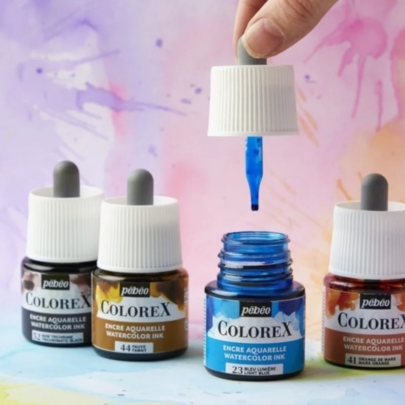 Pebeo Colorex Inks - White, 45 ml