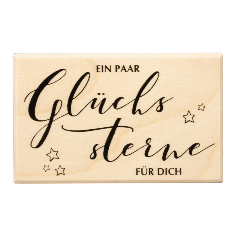 Stempel Ein Paar Glückssterne für Dich