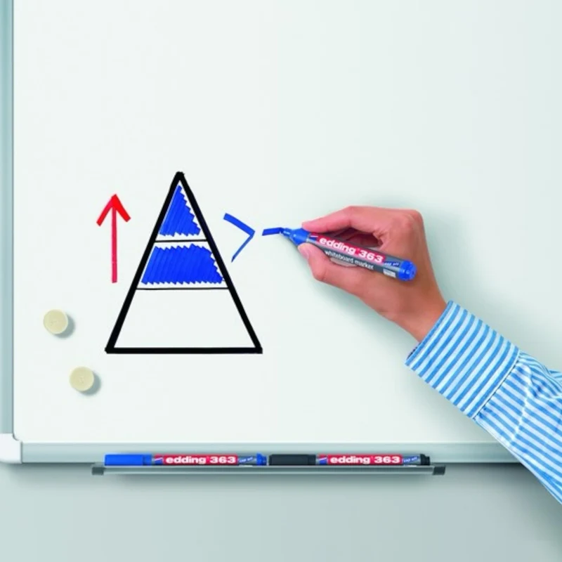Edding 363 Whiteboardmarker Blau, Keilspitze 1-5 mm