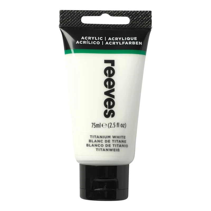 Reeves - Titanium White - Fine Acrylic - 75ml