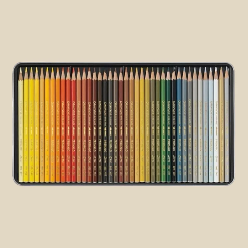 Caran d’Ache Prismalo Aquarellstifte, 80er-Set