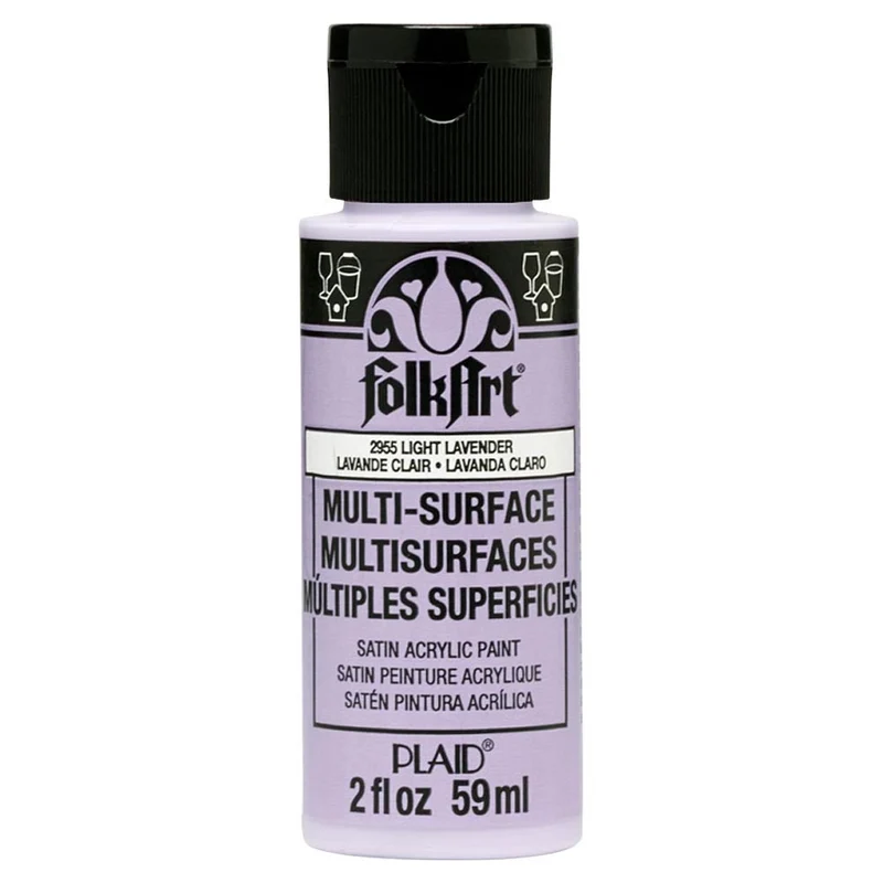 FolkArt - Multi-Surface Acrylic Paint - 2oz - Light Lavender