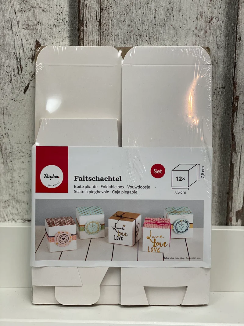 Faltschachteln Quadratisch