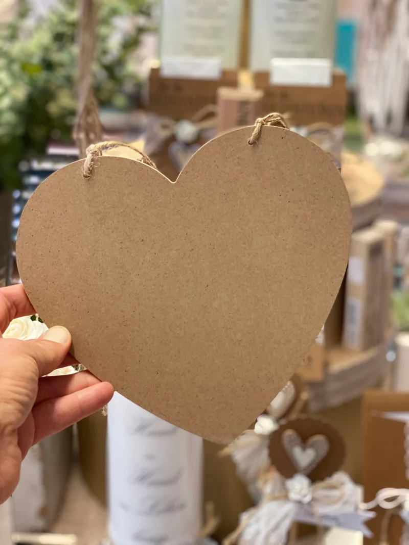 Herz aus MDF versch. Größen