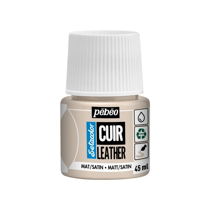 Pebeo Setacolor Leather Paint, Matte/Satin, 45 ml