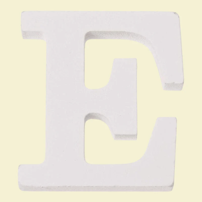 Glorex Buchstabe E MDF 5,5x0,9cm