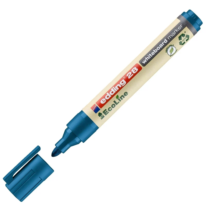 Edding - 28 EcoLine Whiteboard Marker Blue 003