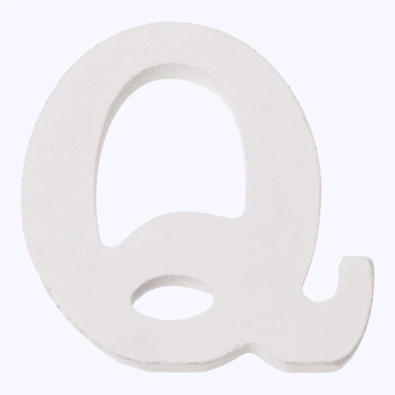 Glorex Buchstabe Q MDF 5,5x0,9cm