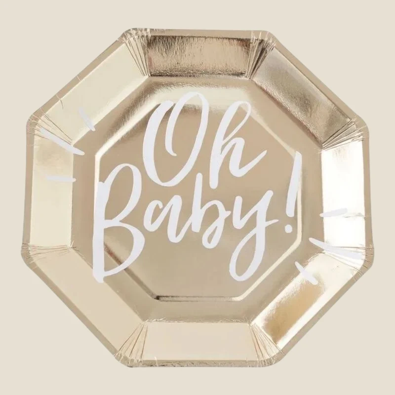 Pappteller "Oh Baby