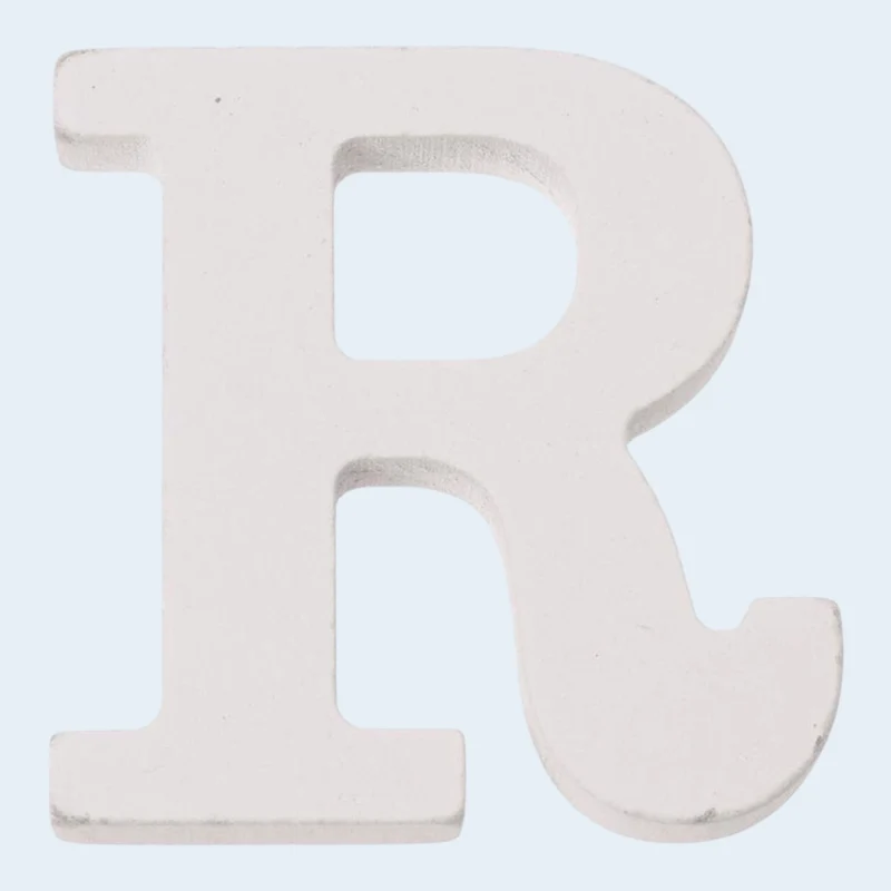 Glorex Buchstabe R MDF 5,5x0,9cm